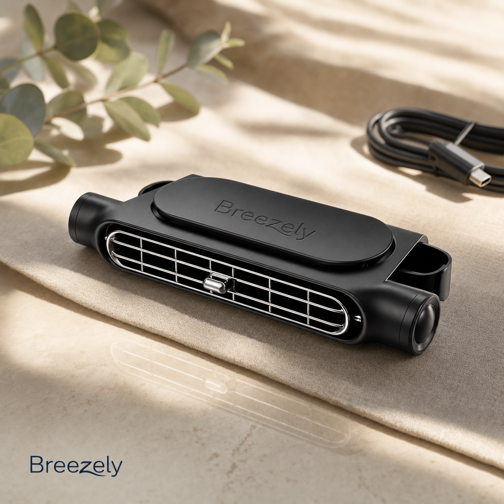 Breezely Backseat Headrest Fan