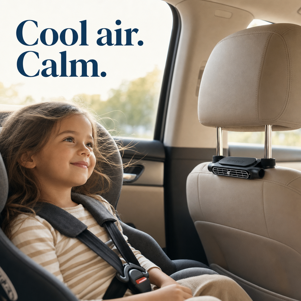 Breezely Backseat Headrest Fan
