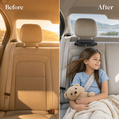 Breezely Backseat Headrest Fan
